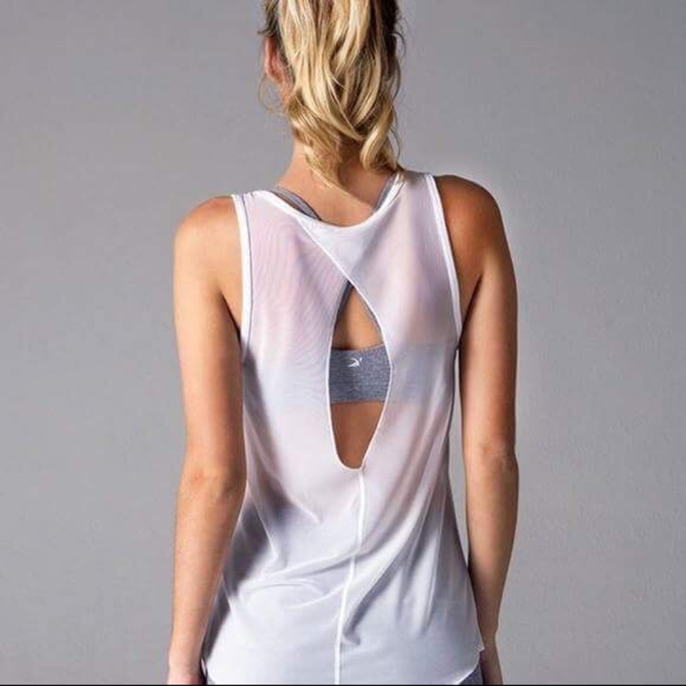 Glyder Drifter Tank in White